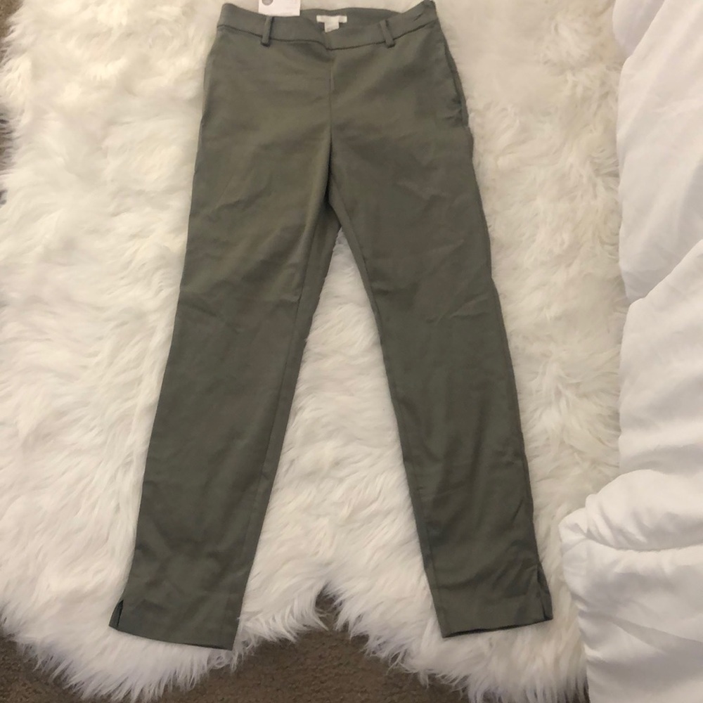 H&M super stretch ankle length pants